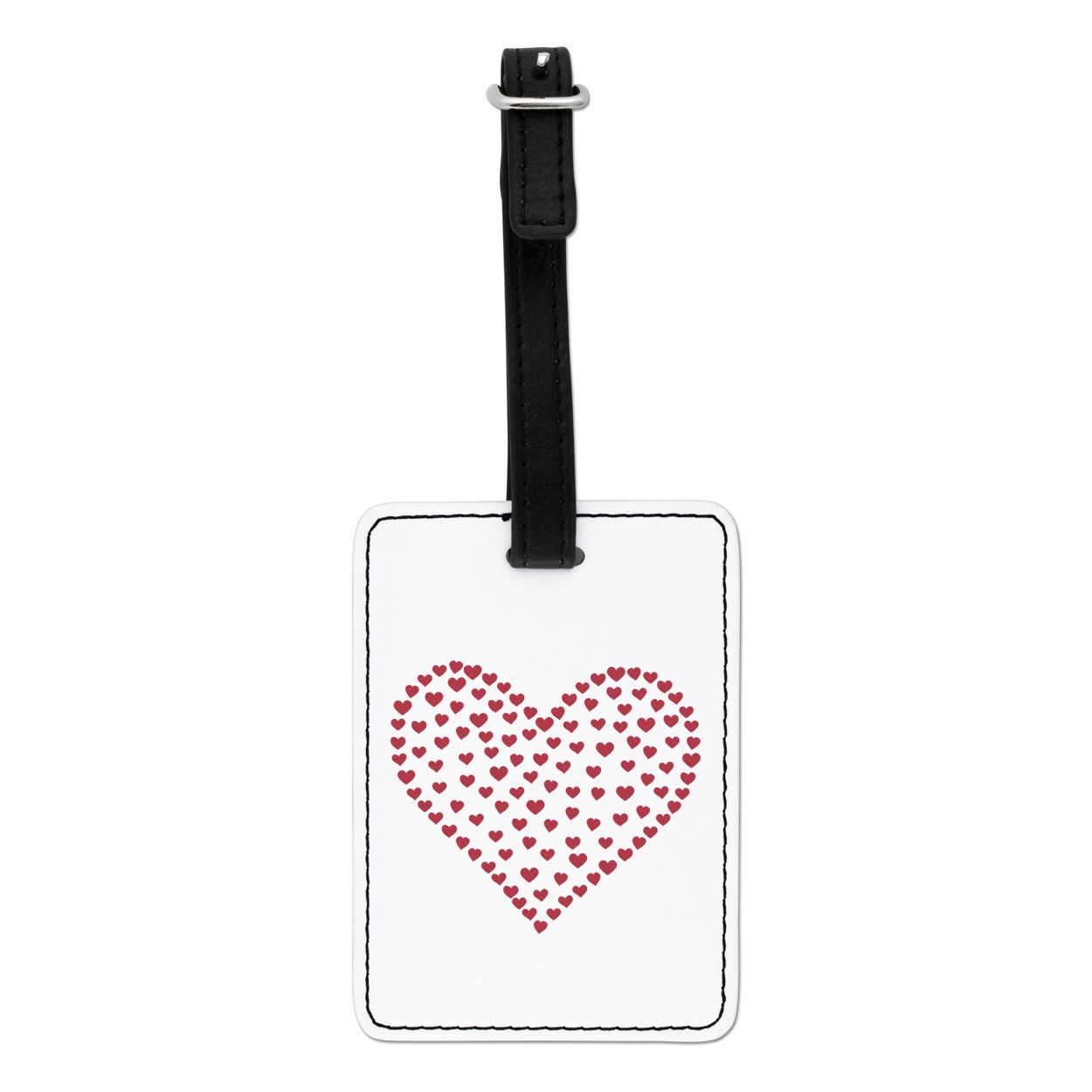 Heart Of Hearts Visual Luggage Tag