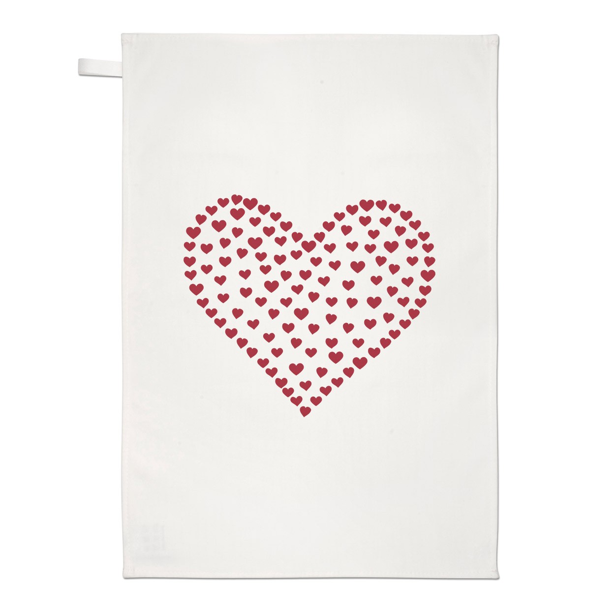 Heart Of Hearts Tea Towel Dish Cloth