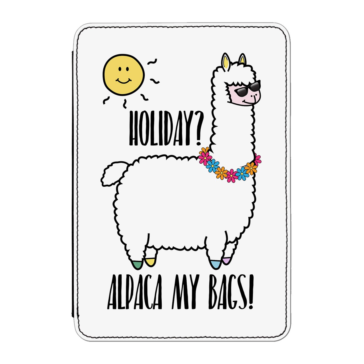 Holiday Alpaca My Bags Case Cover for iPad Mini 4