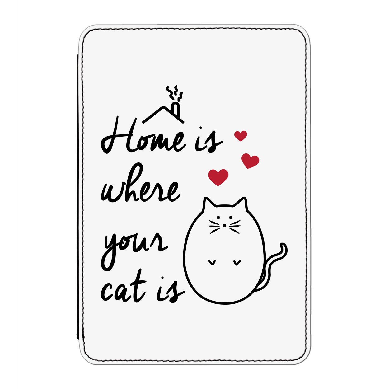Home Is Where Your Cat Is Case Cover for iPad Mini 1 2 3