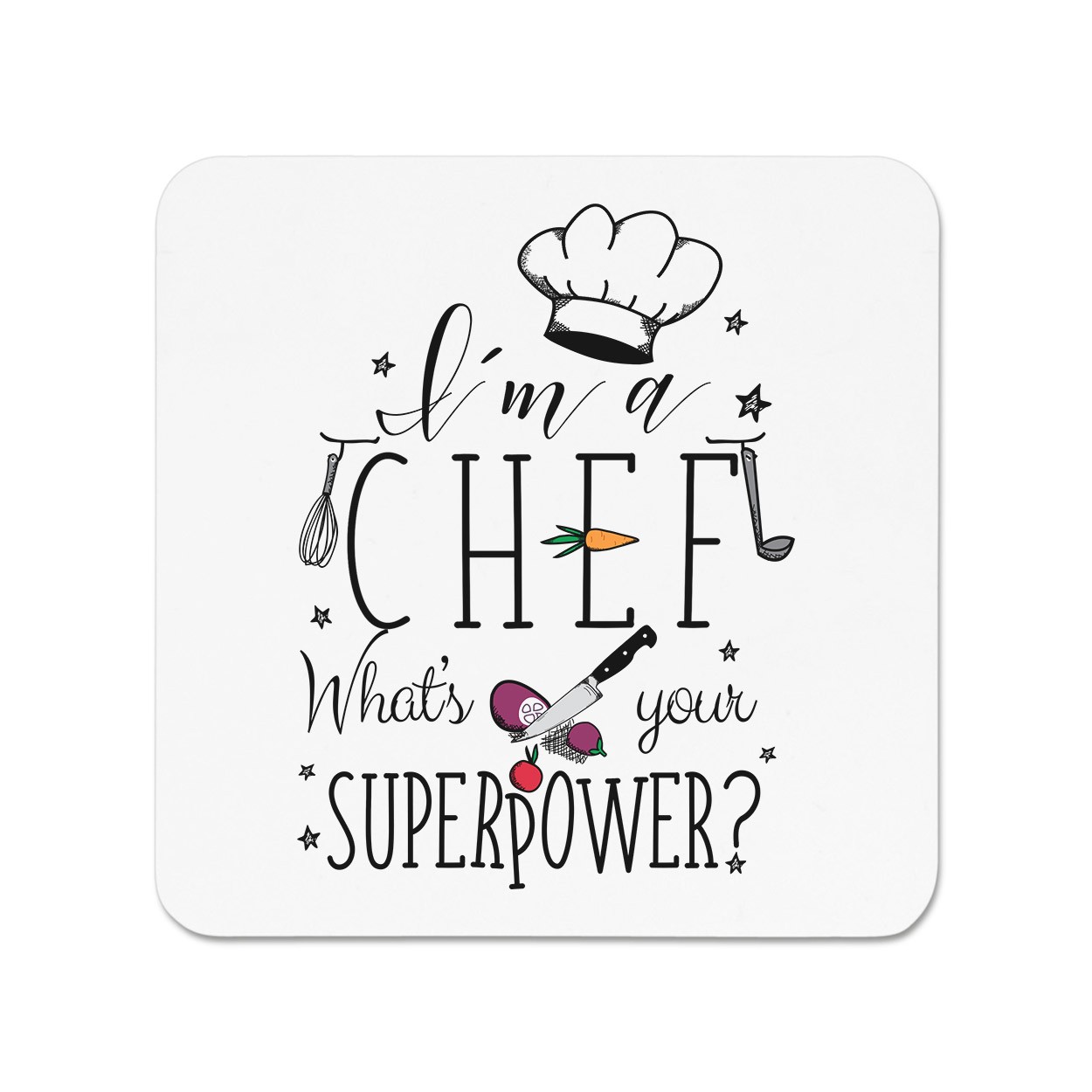 I'm A Chef What's Your Superpower Fridge Magnet