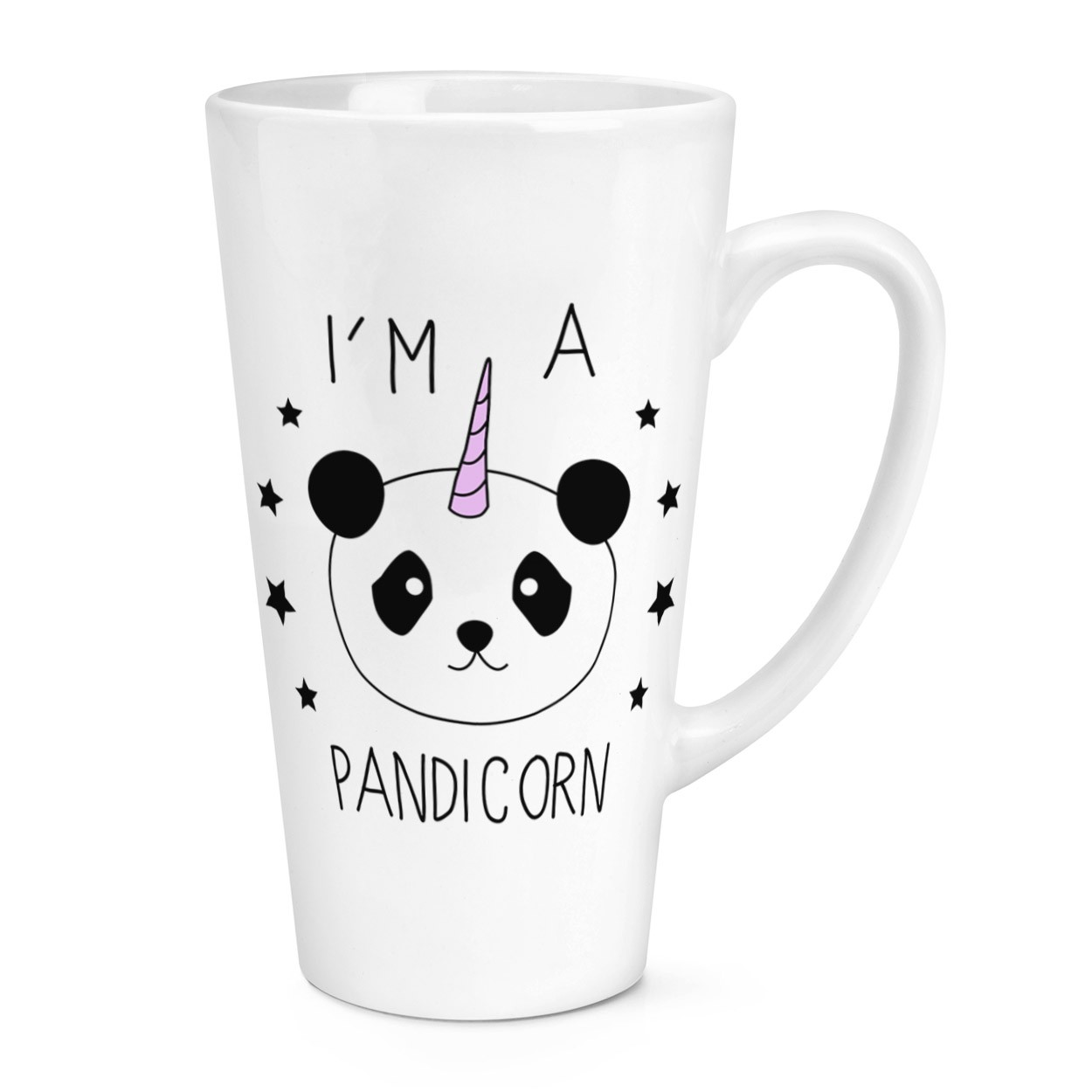I'm A Pandicorn Unicorn 17oz Large Latte Mug Cup