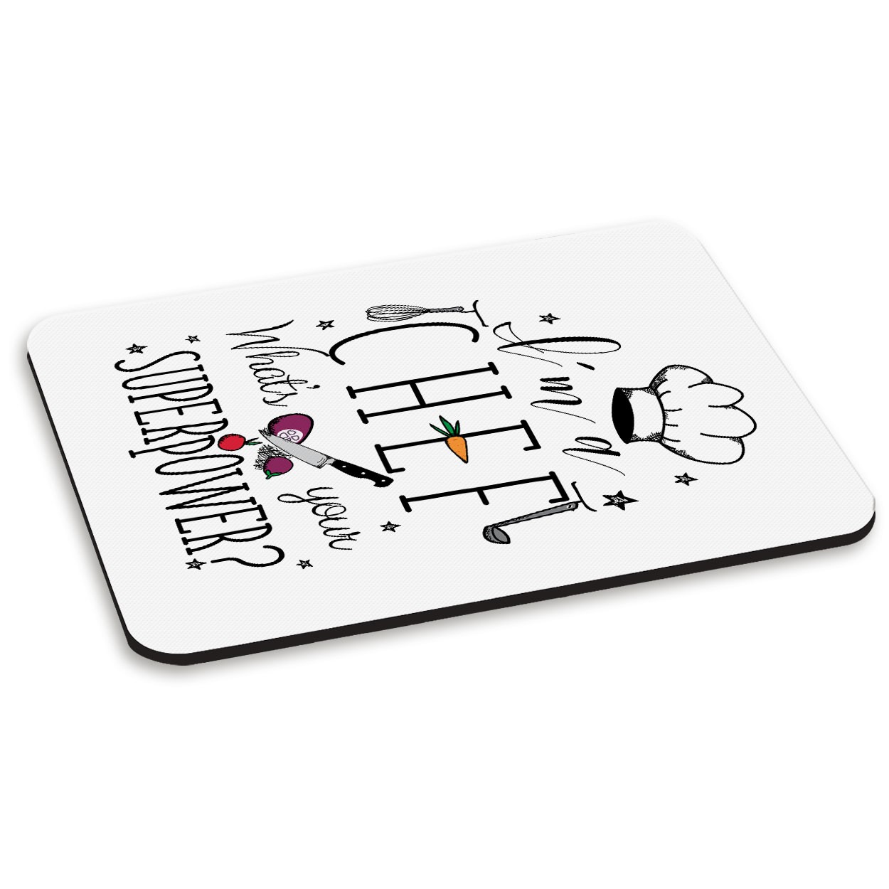 I'm A Chef What's Your Superpower PC Computer Mouse Mat Pad