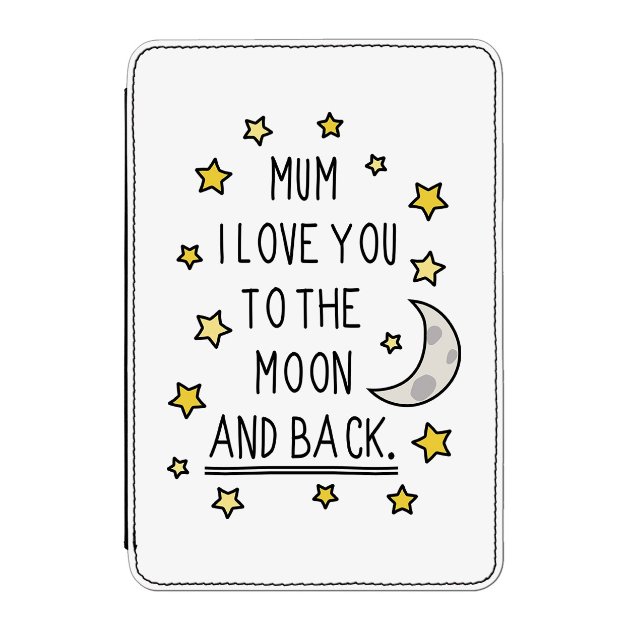 Mum I Love You To The Moon And Back Case Cover for iPad Mini 1 2 3