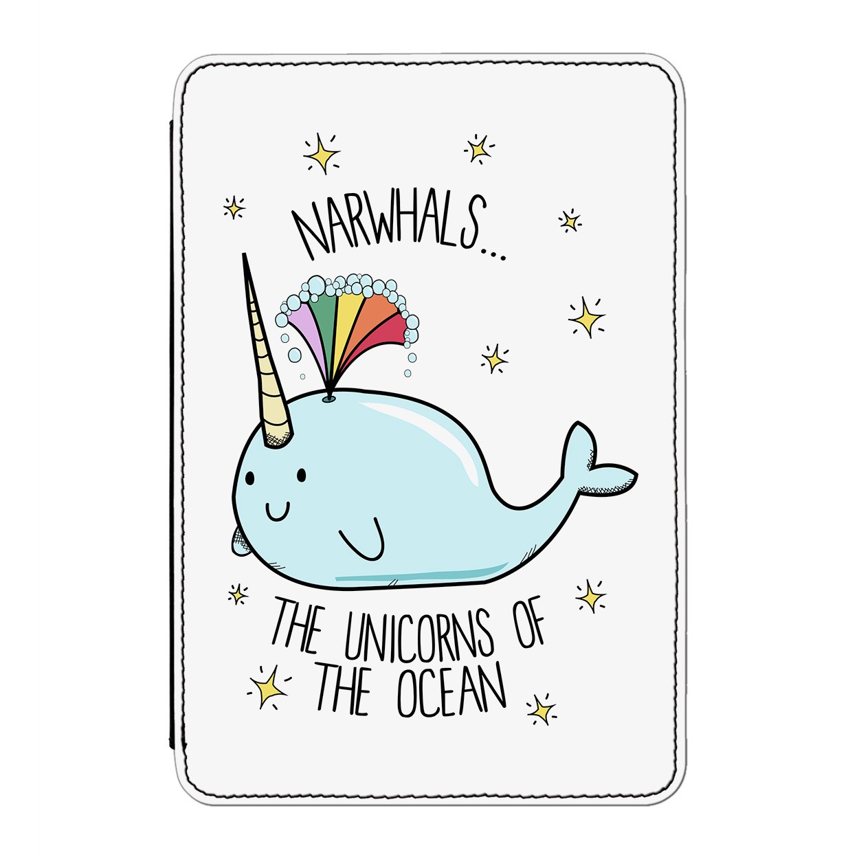 Narwhals The Unicorns Of The Ocean Case Cover for iPad Mini 1 2 3