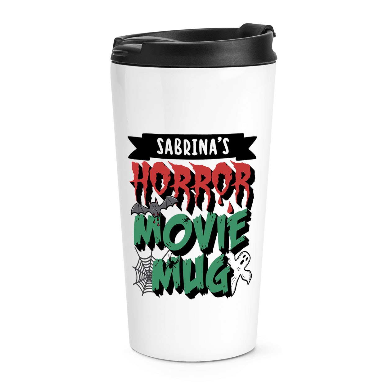 Personalised Horror Movie Mug Travel Mug Cup