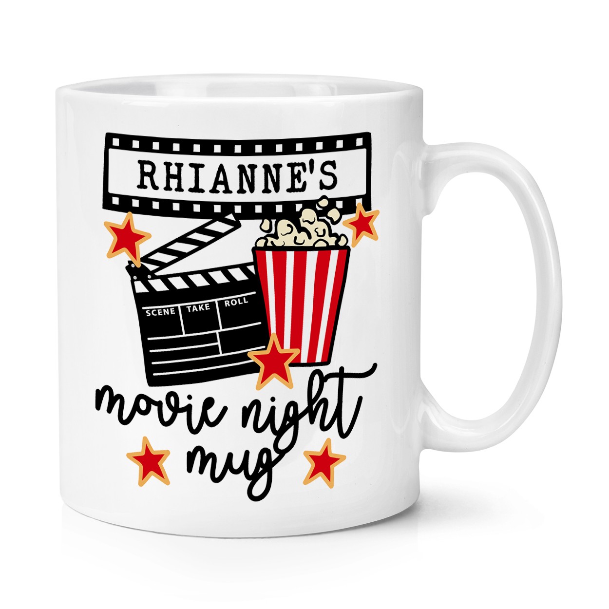 Personalised Movie Night Mug 10oz Mug Cup