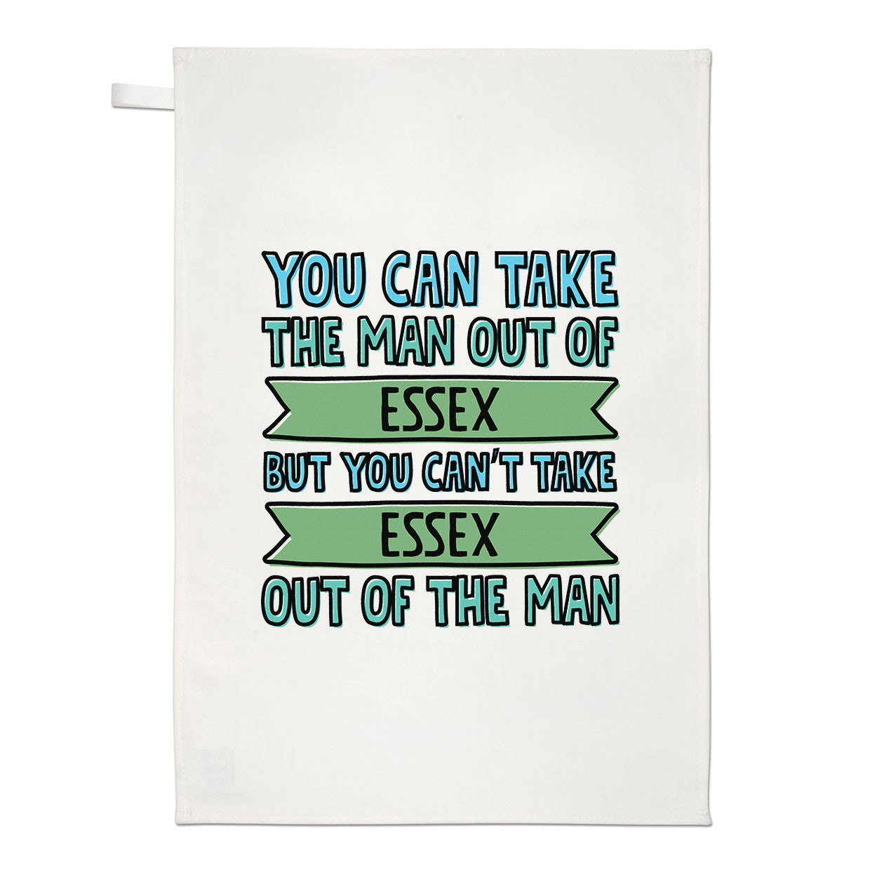 Personalised You Can Take The Man Out Of Tea Towel Dish Cloth