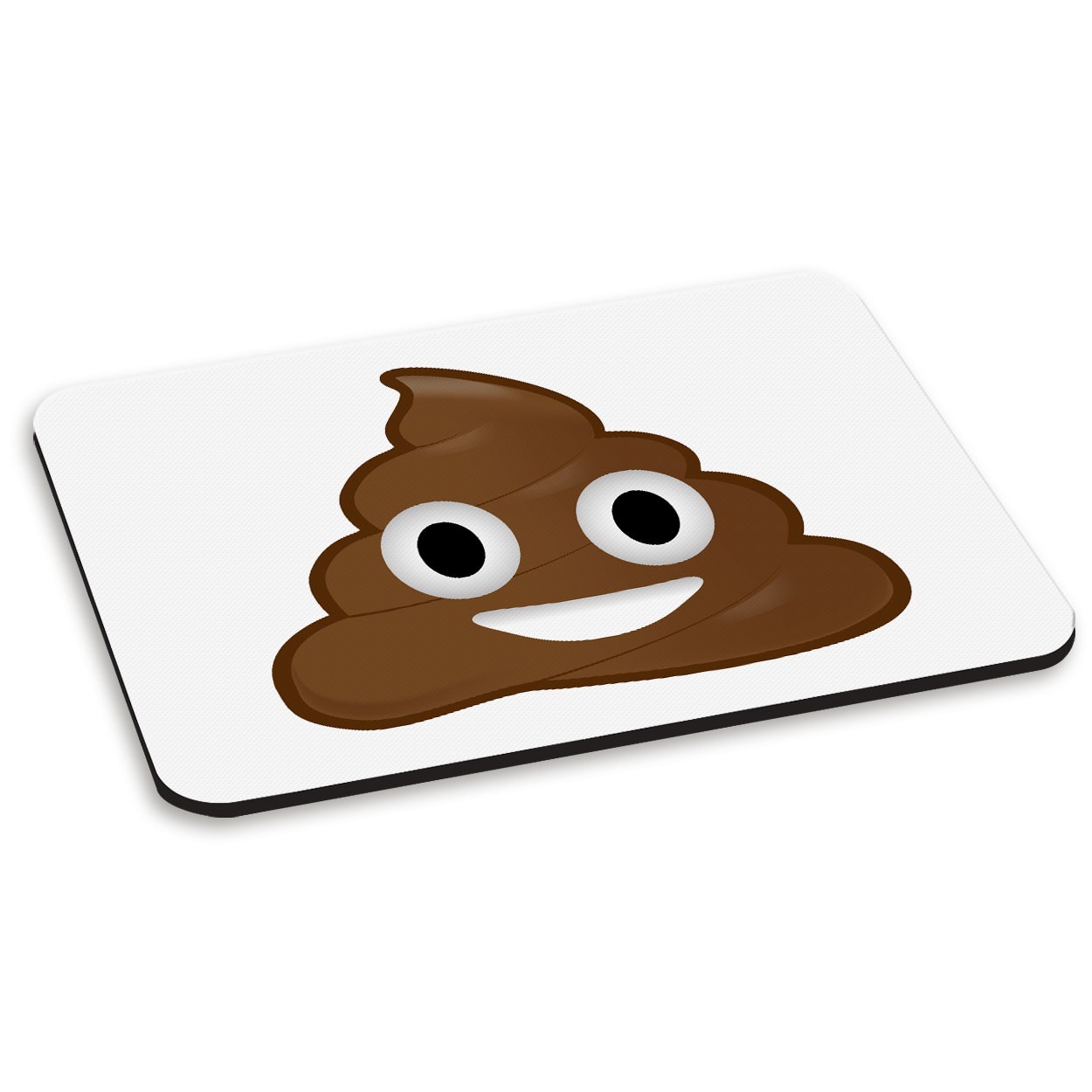 Poo Poop Emoji PC Computer Mouse Mat Pad