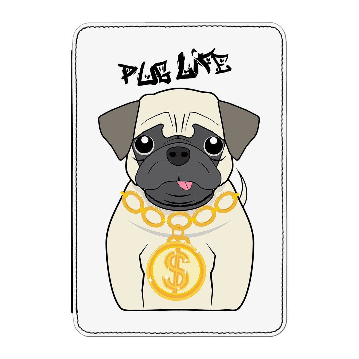 Pug Life Dog Case Cover for iPad Mini 1 2 3