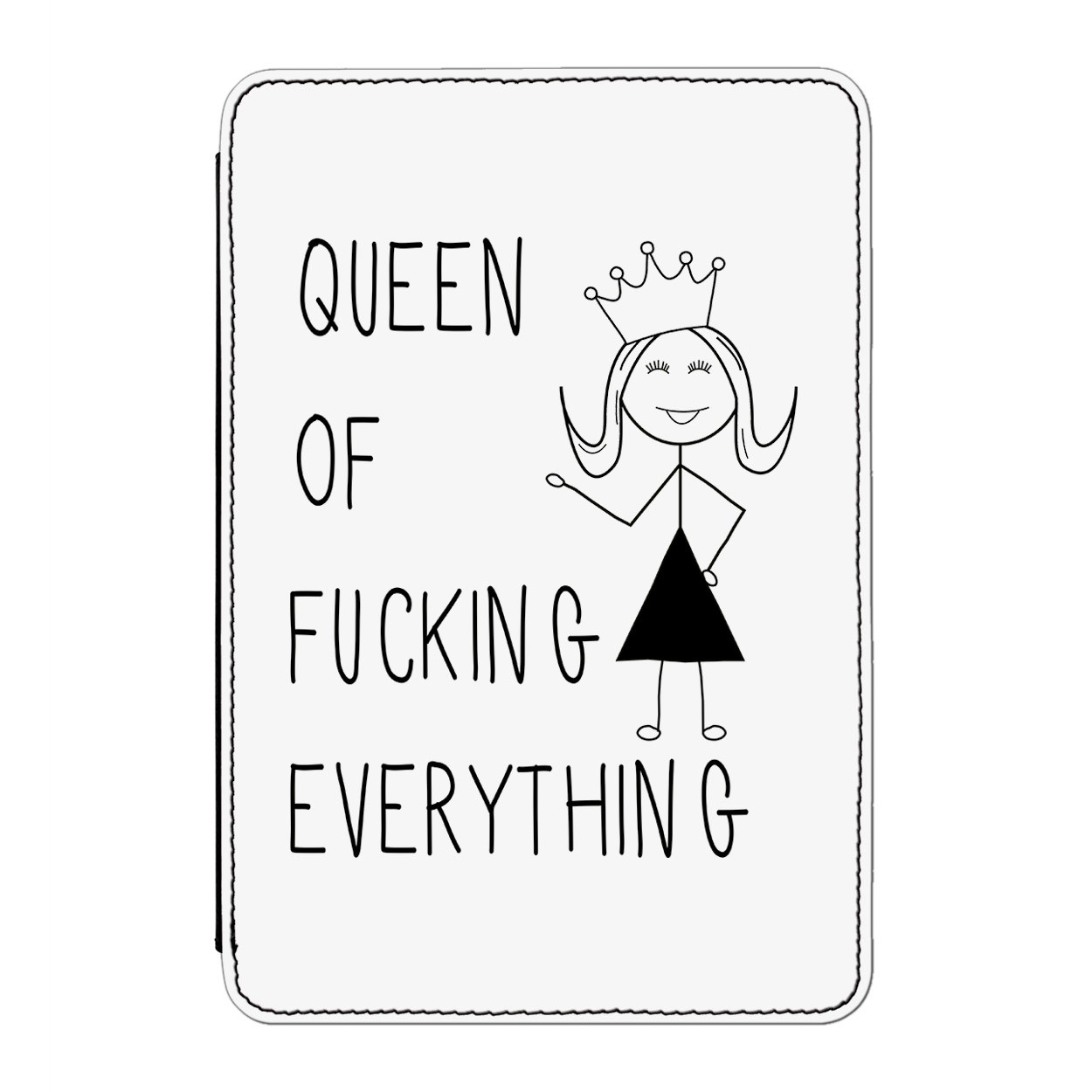Queen Of F-king Everything Quote Case Cover for iPad Mini 4