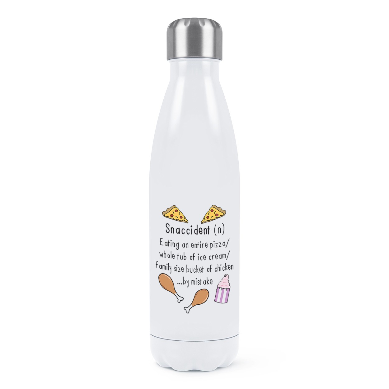 Snaccident Definition Double Wall Water Bottle