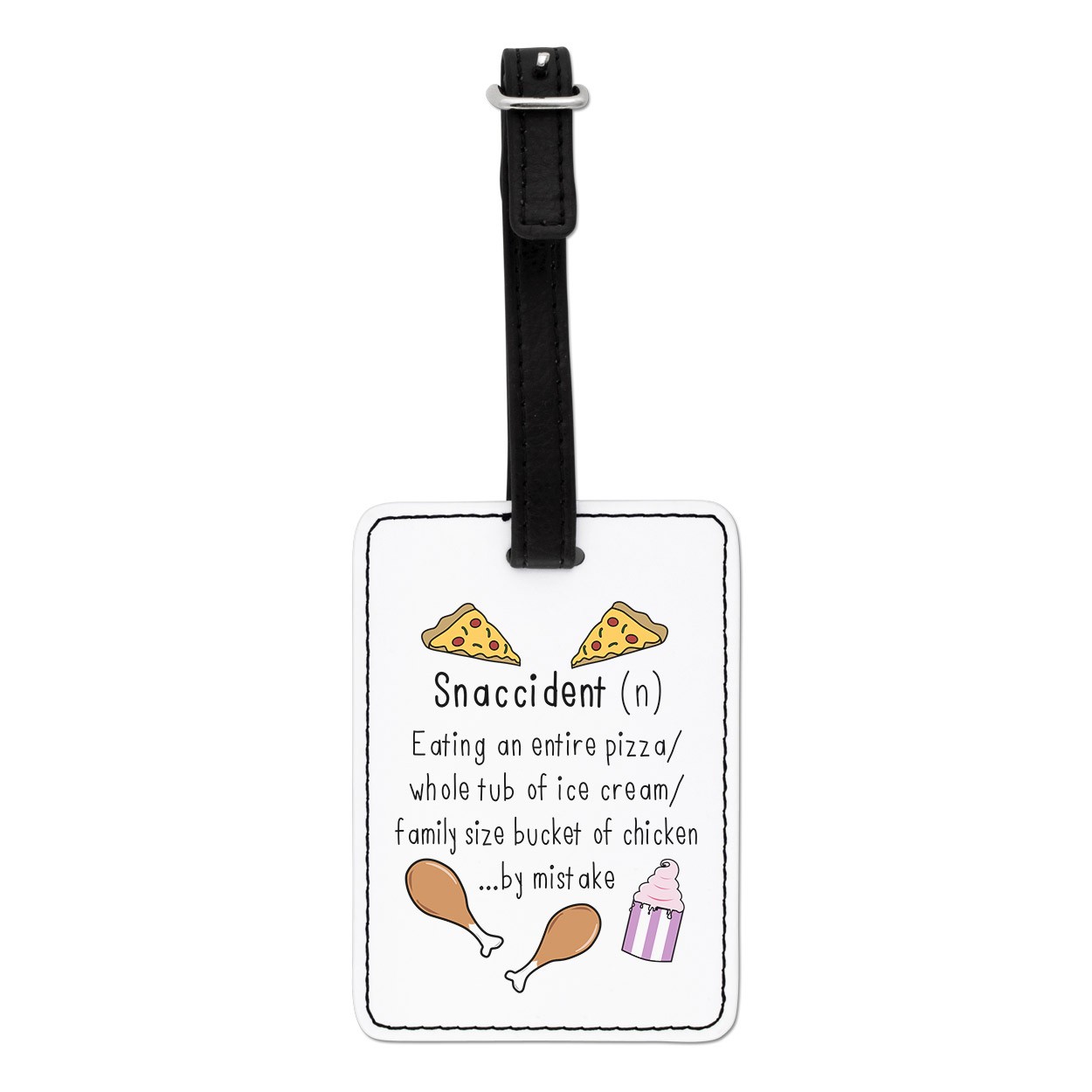 Snaccident Definition Visual Luggage Tag