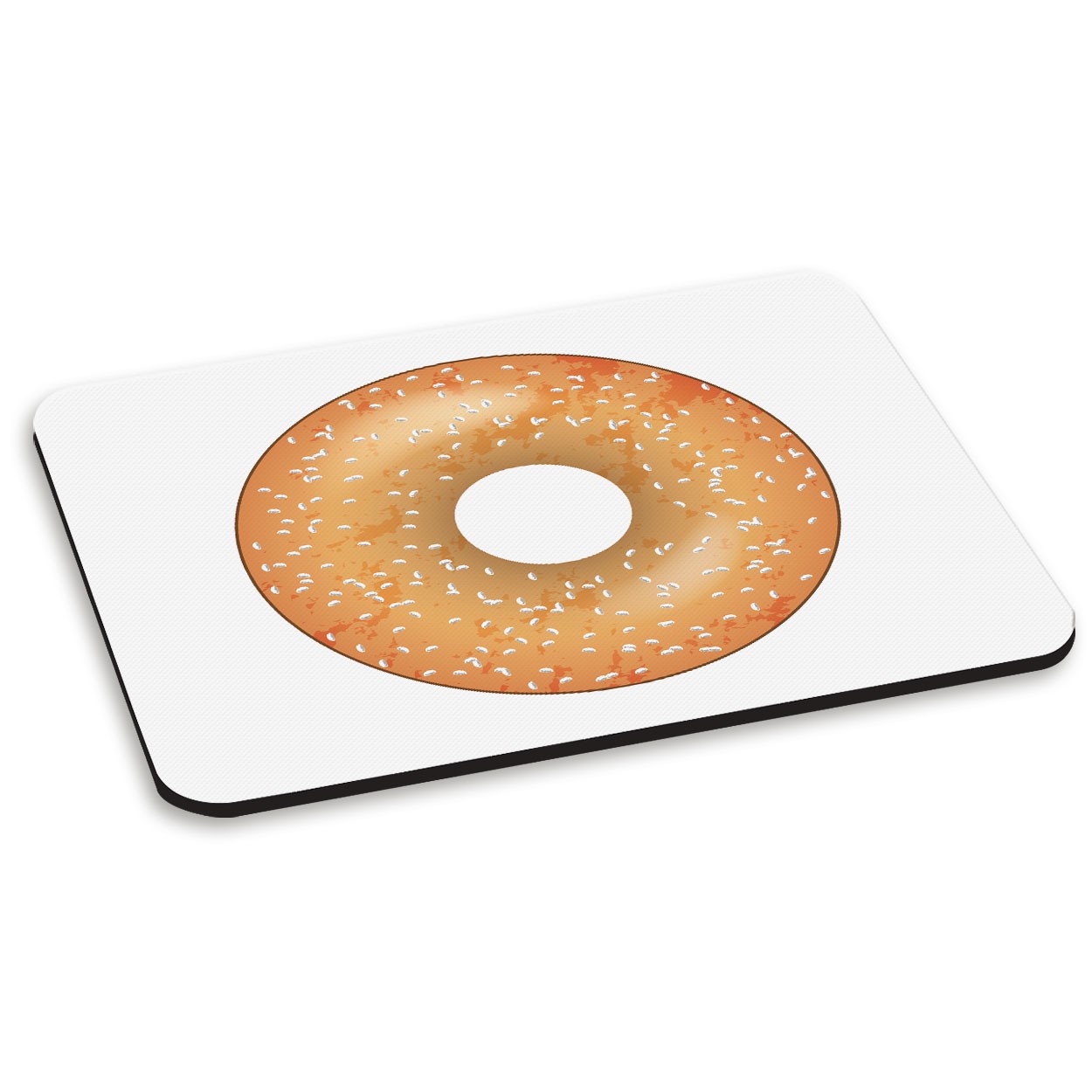 Sprinkled Glazed Doughnut Donut PC Computer Mouse Mat Pad