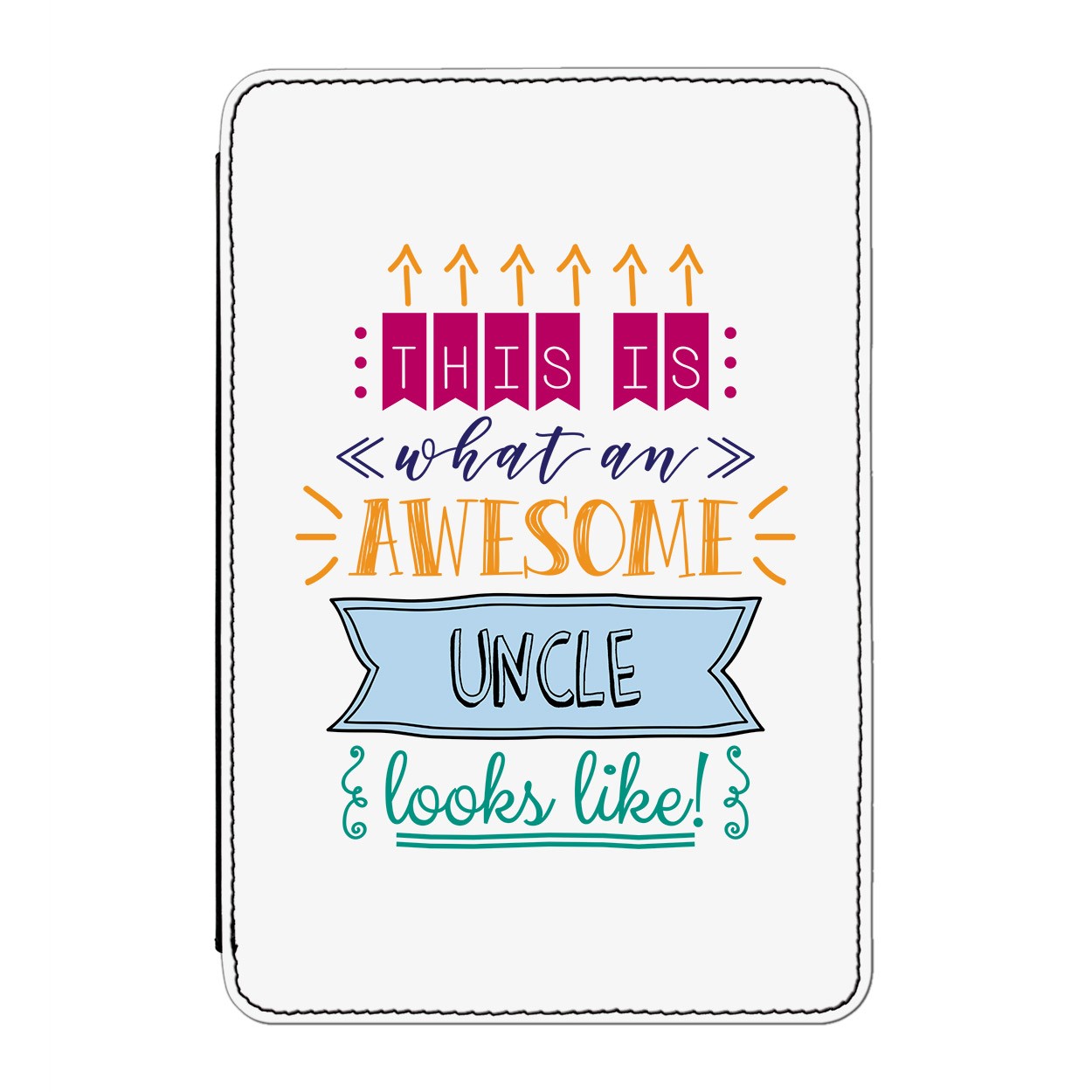 This Is What An Awesome Uncle Looks Like Case Cover for Kindle 6" E-reader