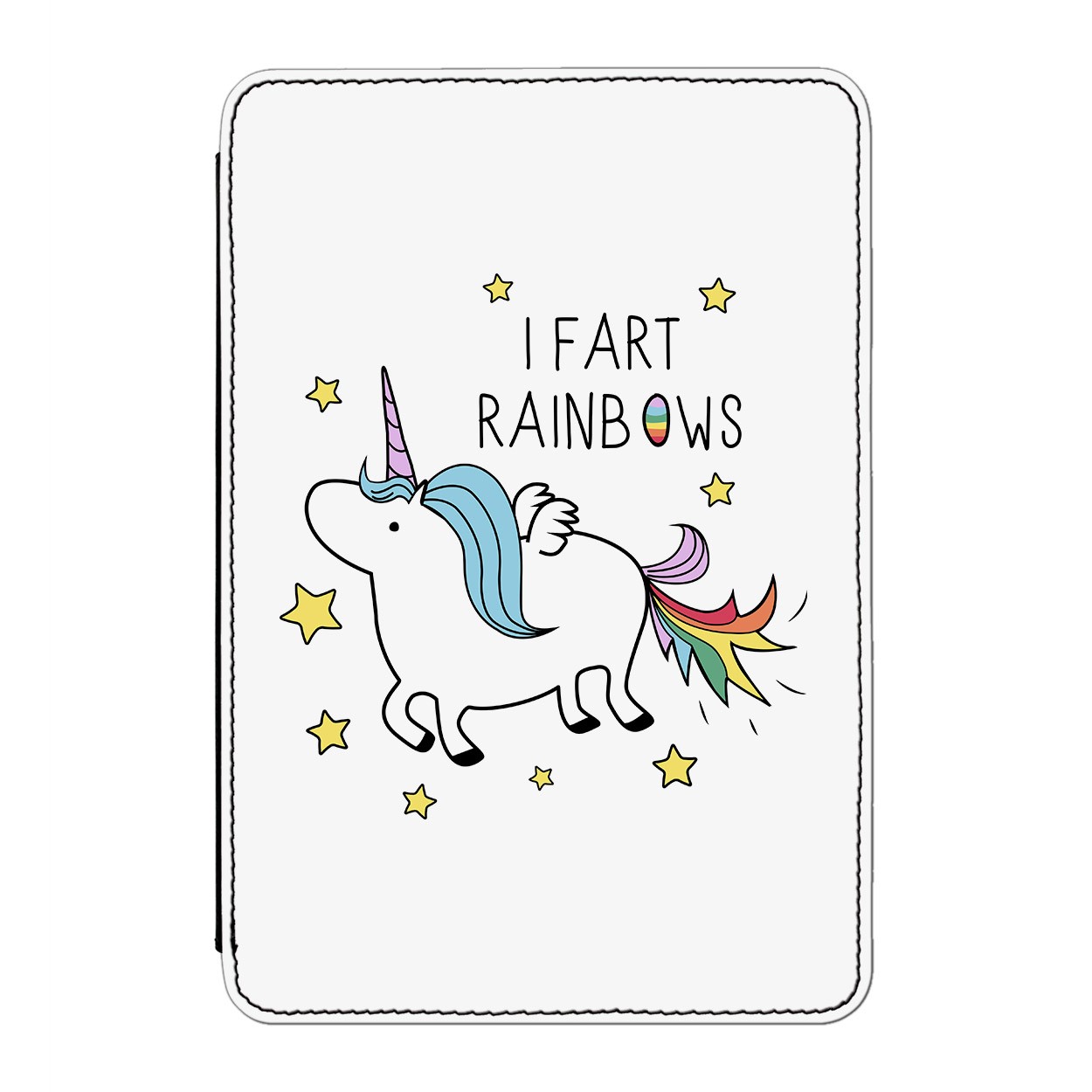 Unicorn I Fart Rainbows Case Cover for iPad Mini 1 2 3