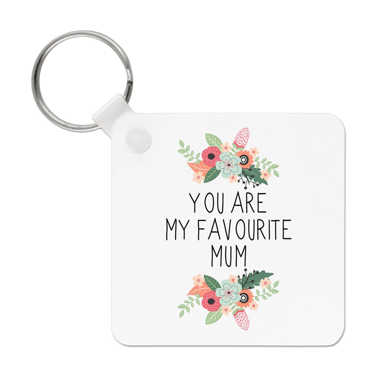 You Are My Favourite Mum Keyring Key Chain