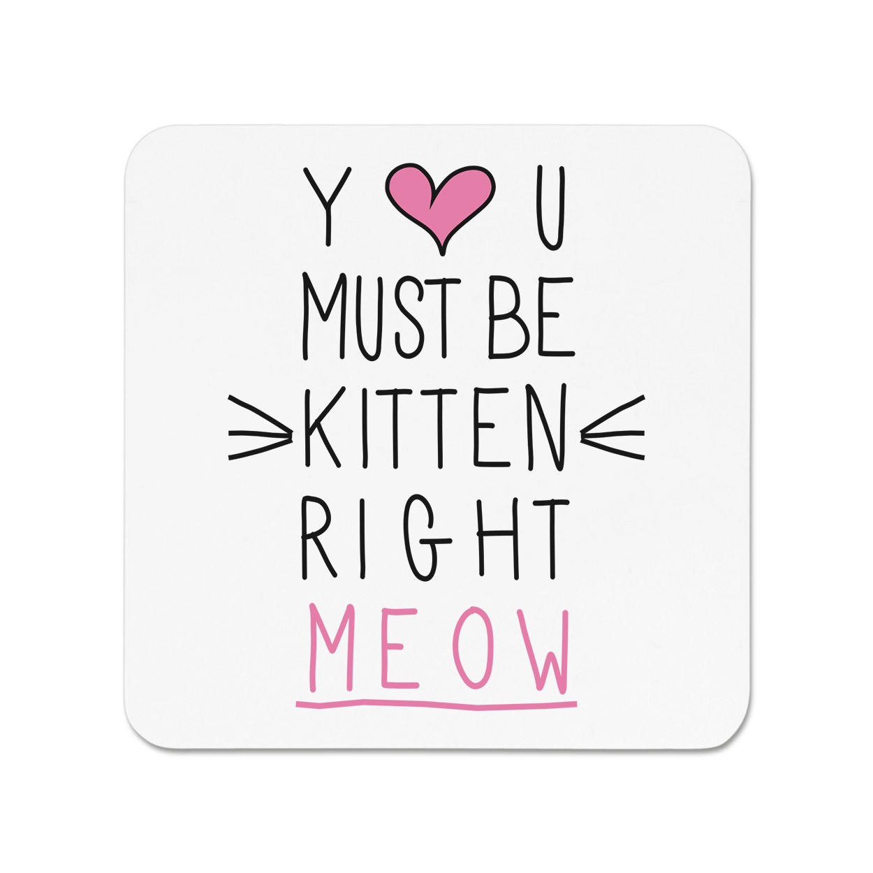 You Must Be Kitten Right Meow Fridge Magnet