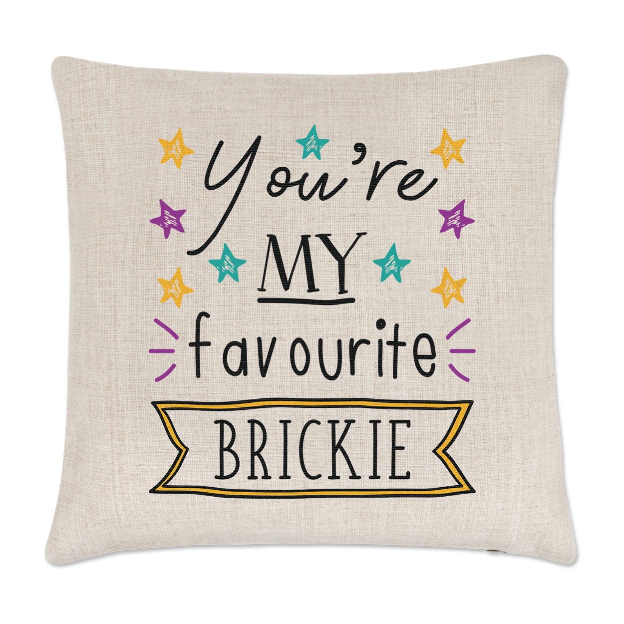 You're My Favourite Brickie Cushion Cover