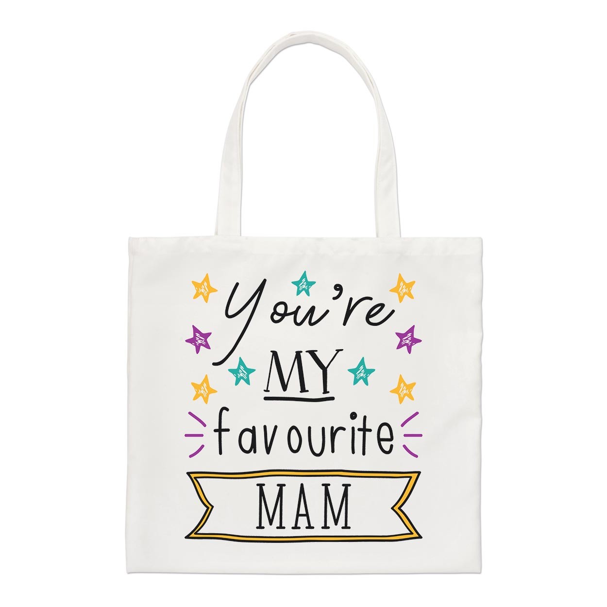 You're My Favourite Mam Stars Regular Tote Bag