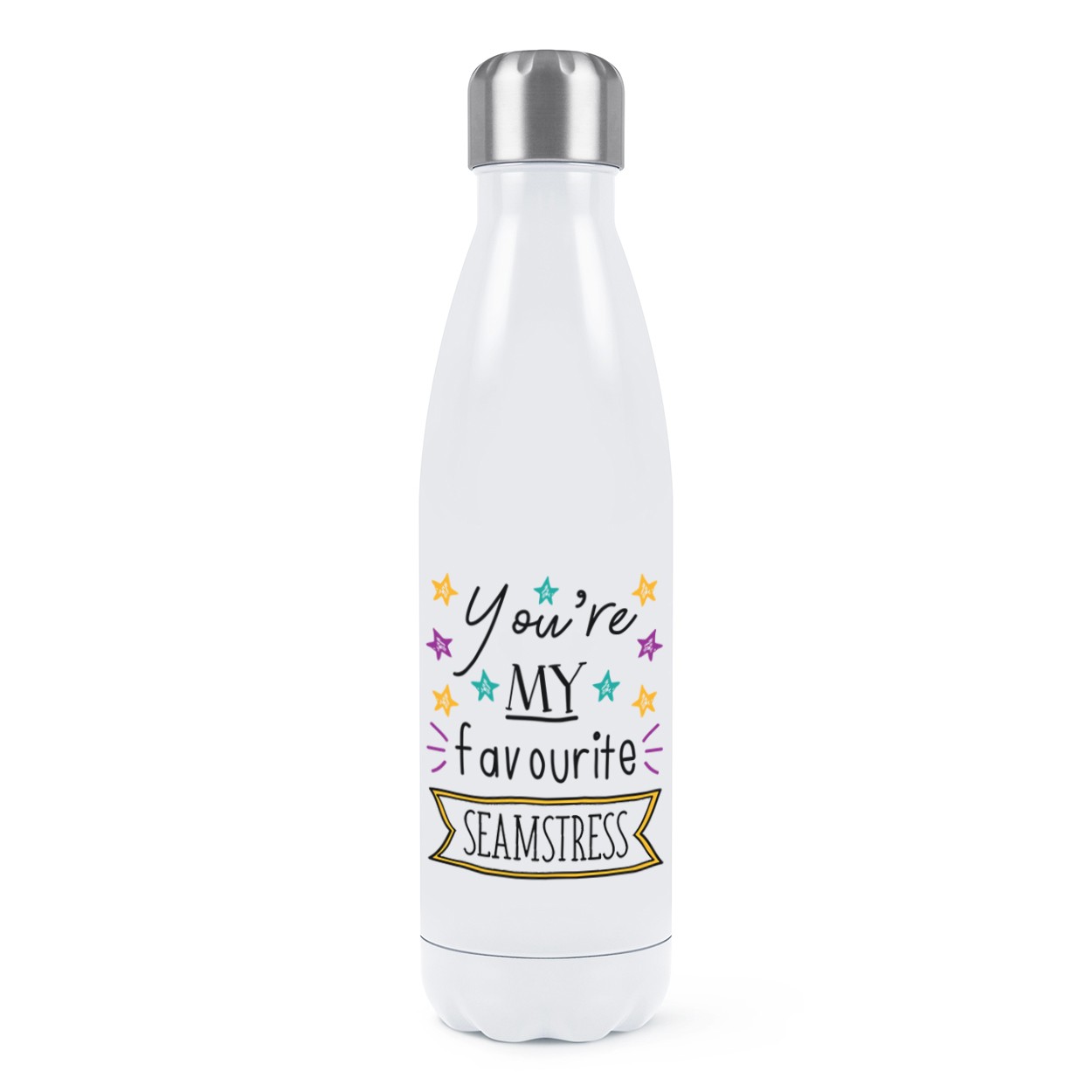 You're My Favourite Seamstress Stars Double Wall Water Bottle