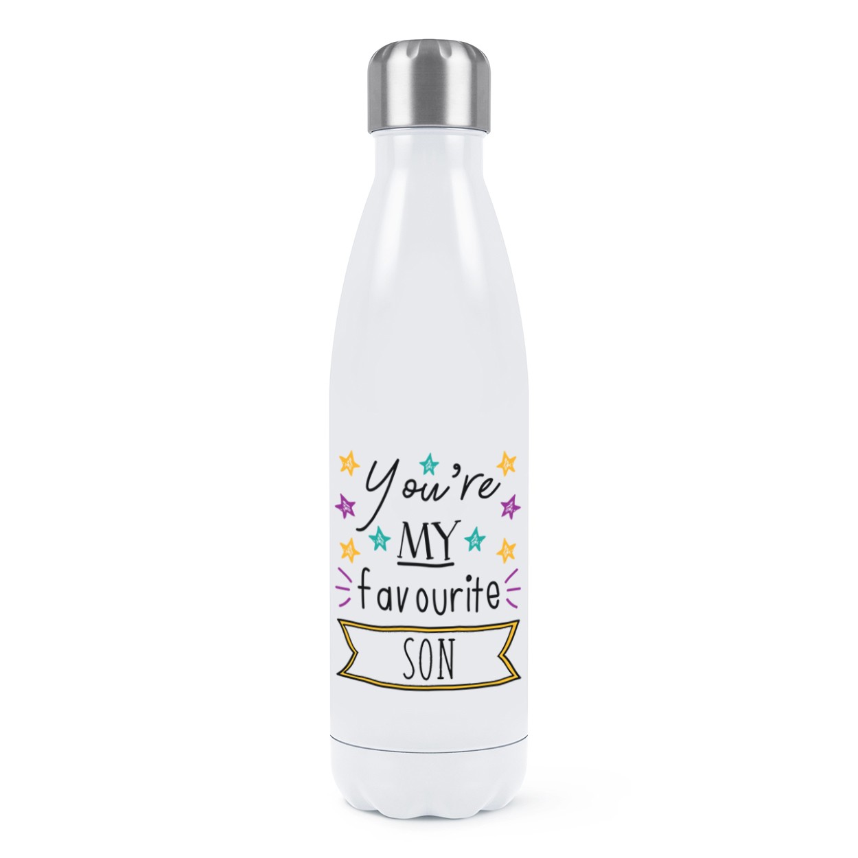 You're My Favourite Son Stars Double Wall Water Bottle