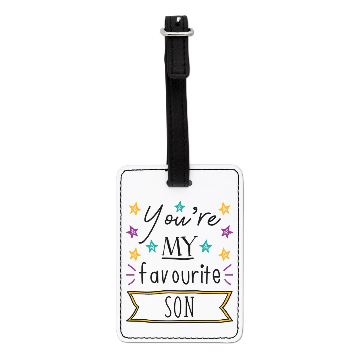 You're My Favourite Son Stars Visual Luggage Tag