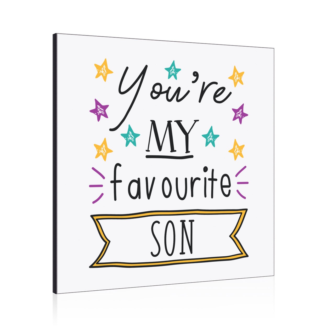You're My Favourite Son Stars Wall Art Panel