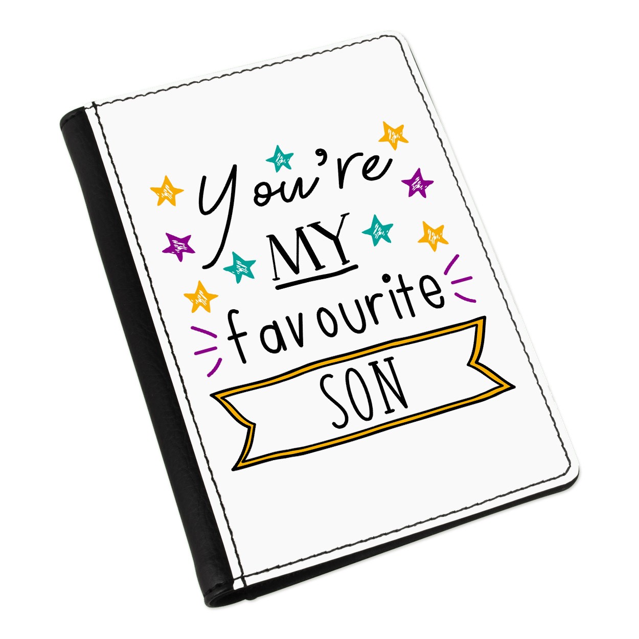 You're My Favourite Son Stars Passport Holder Cover