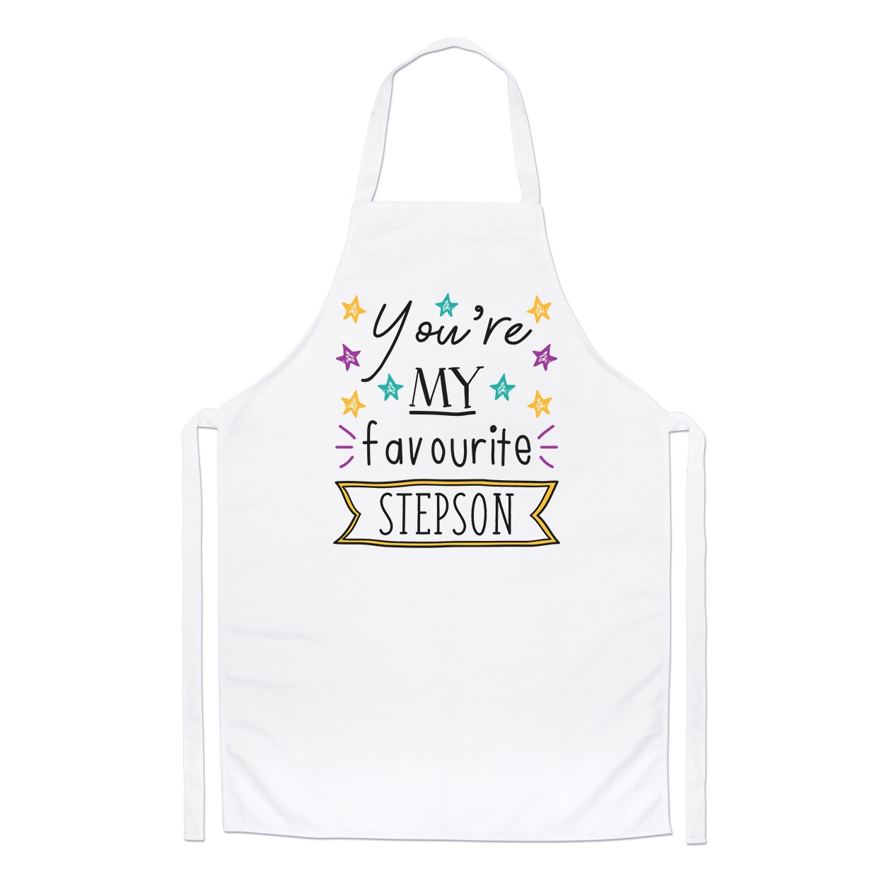 You're My Favourite Stepson Stars Chefs Apron