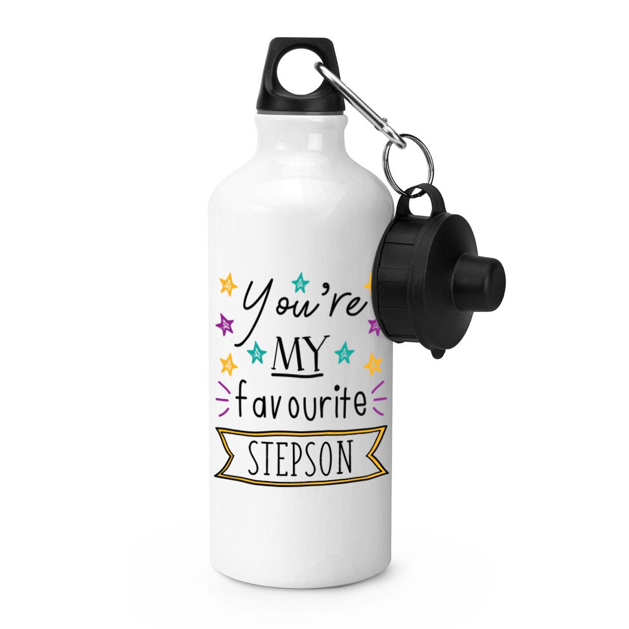 You're My Favourite Stepson Stars Sports Bottle