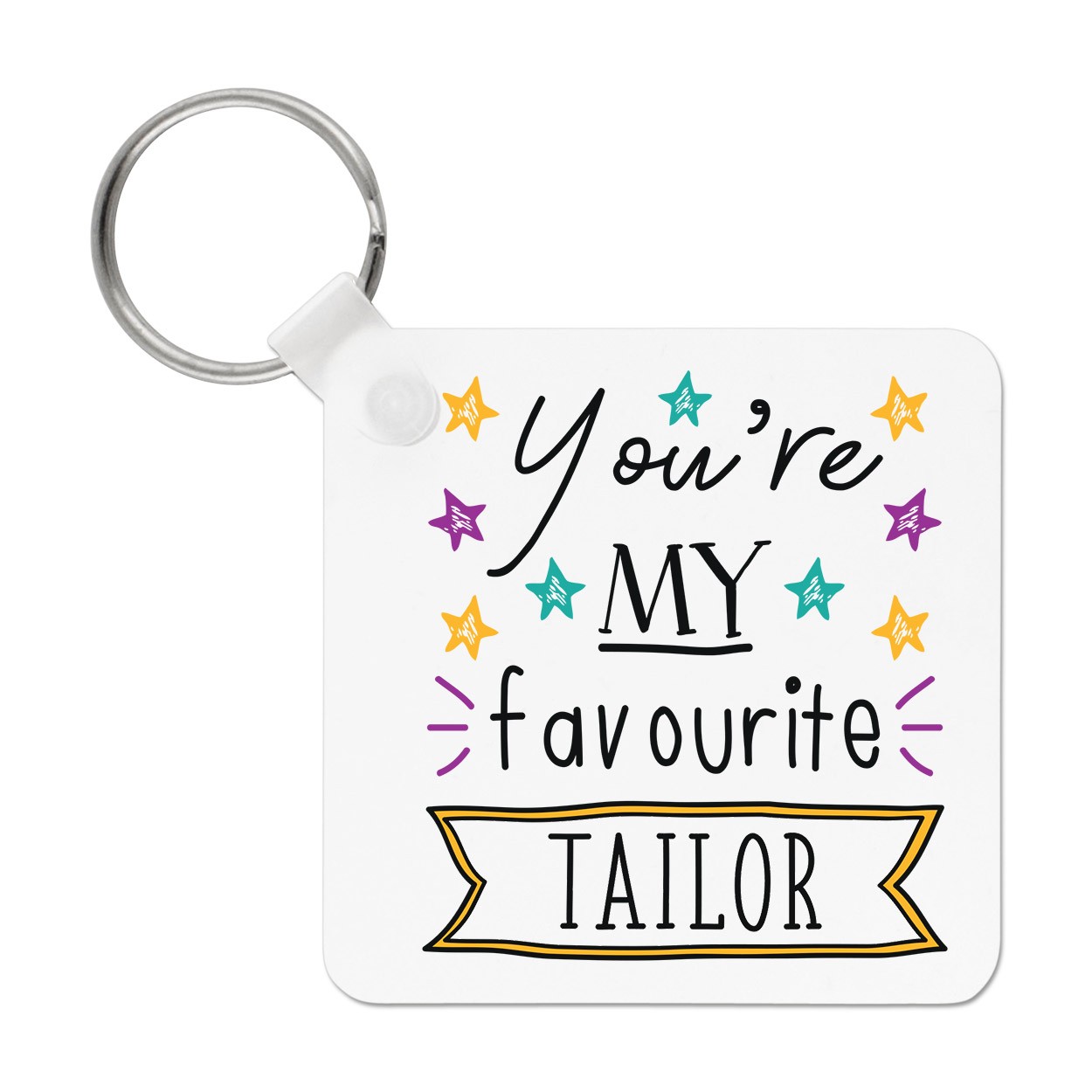 You're My Favourite Tailor Stars Keyring Key Chain