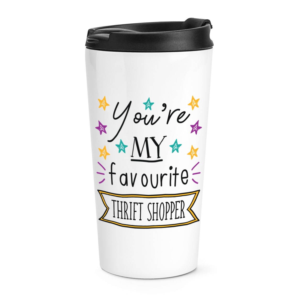 You're My Favourite Thrift Shopper Stars Travel Mug Cup