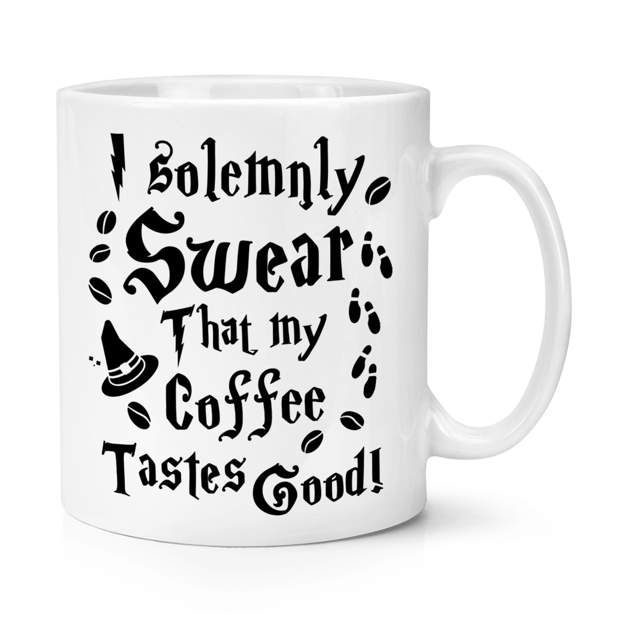 I Solemnly Swear That My Coffee Tastes Good 10oz Mug Cup Barista Funny Parody