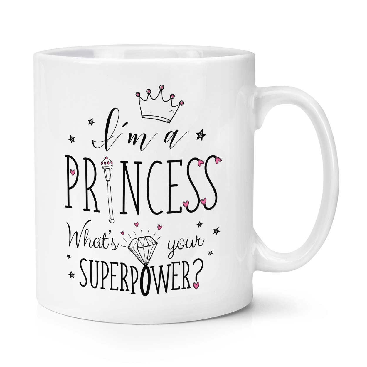 I'm A Princess What's Your Superpower 10oz Mug Cup
