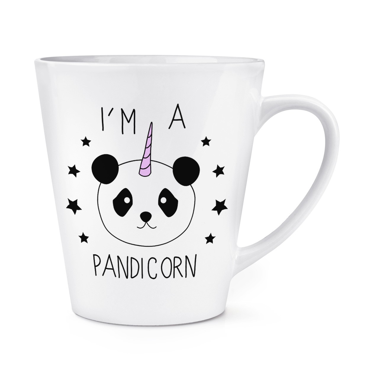 I'm a Pandicorn 12oz Latte Mug Cup