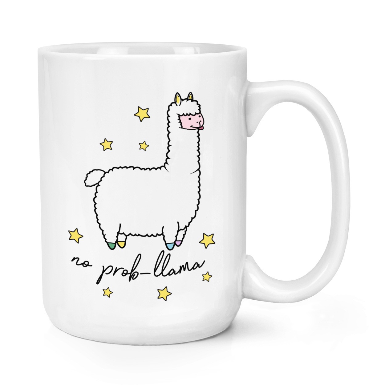 No Prob-Llama Animal 15oz Large Mug Cup