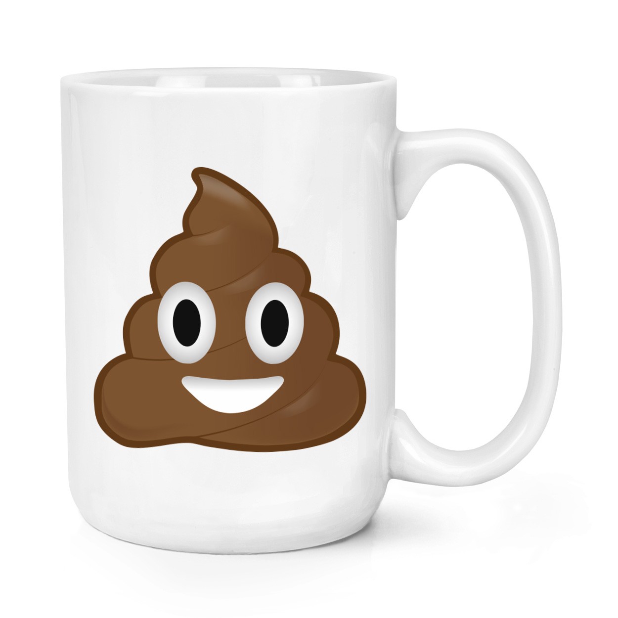 Poop Poo Emoji 15oz Large Mug Cup 
