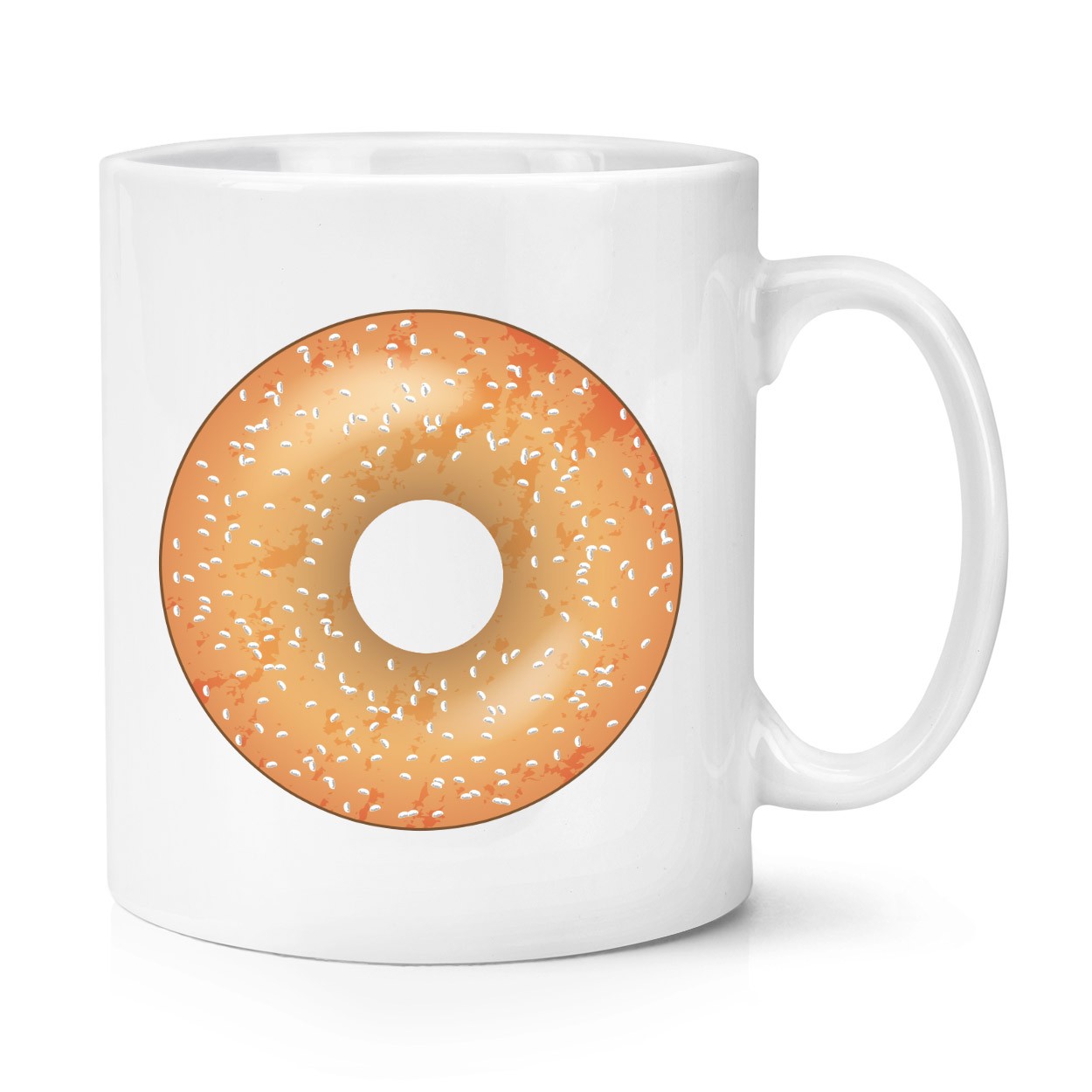 Sprinkled Glazed Doughnut Donut 10oz Mug Cup