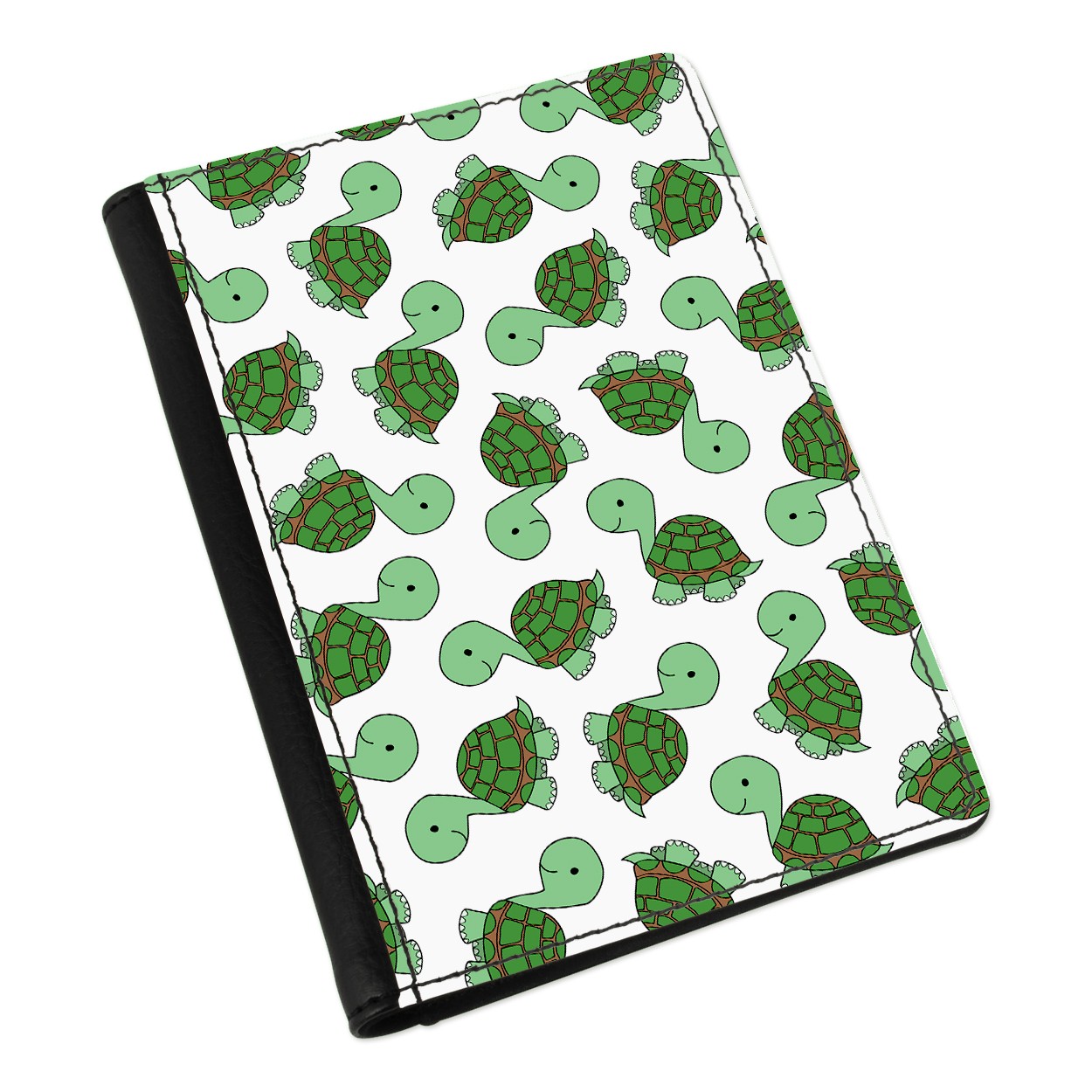 Turtle Tortoise Pattern Passport Holder Wallet Cover