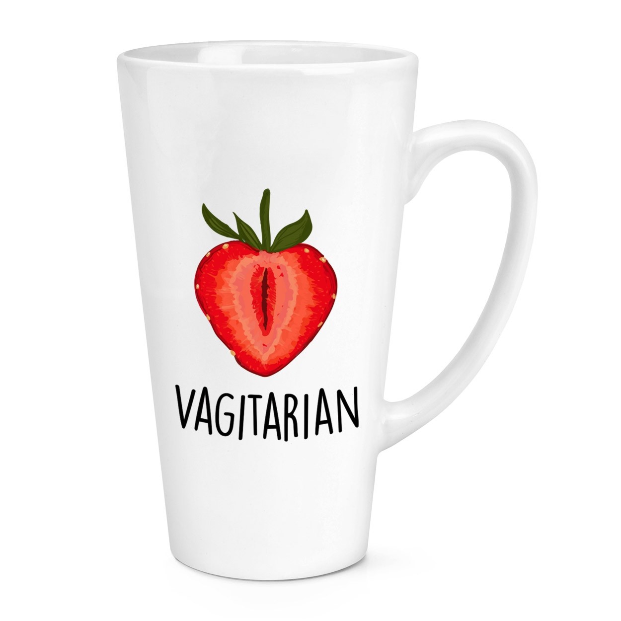 Vagitarian Strawberry Lesbian Gay Funny Joke LGBT Tea Towel Dish Cloth Valentines Day Birthday