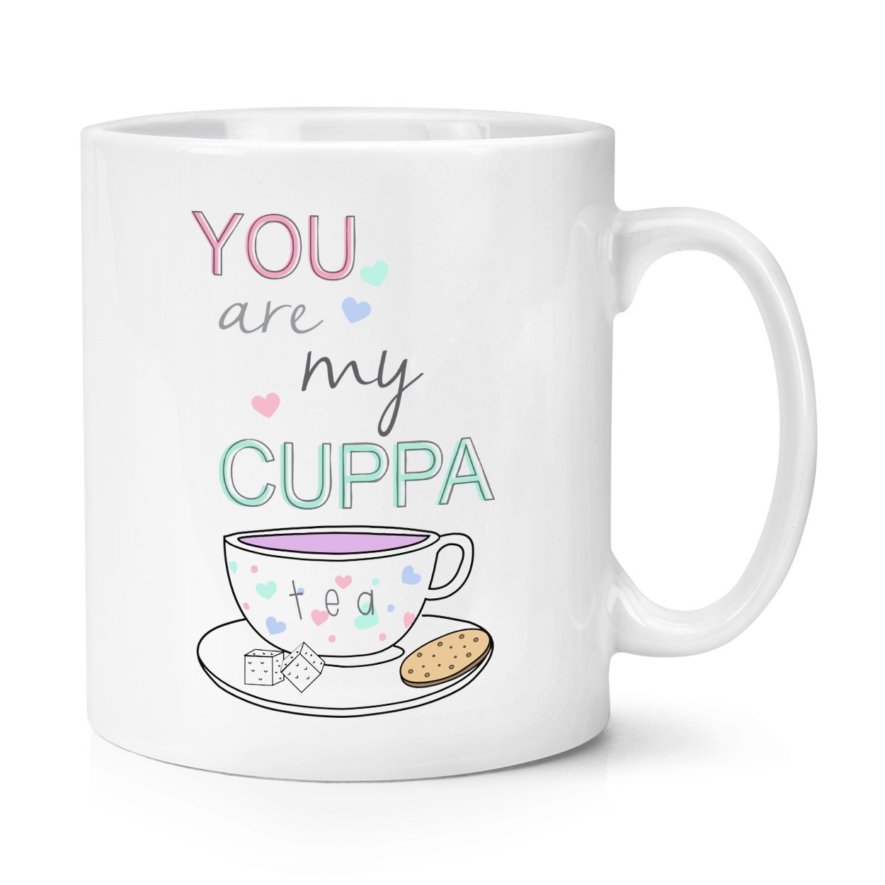 You Are My Cuppa Tea Quote 10oz Mug Cup