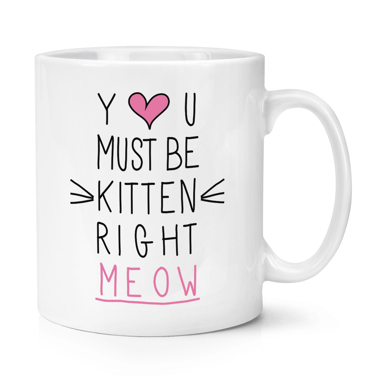 You Must Be Kitten Right Meow 10oz Mug Cup