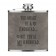 You Might Be A Kn-head But You're My A Kn-head 6oz PU Leather Hip Flask Grey Luxe