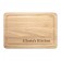 Personalised Custom Name Corner Rectangular Wooden Cheese Board