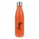 Personalised Custom Initials Name Double Wall Water Bottle Matt Orange